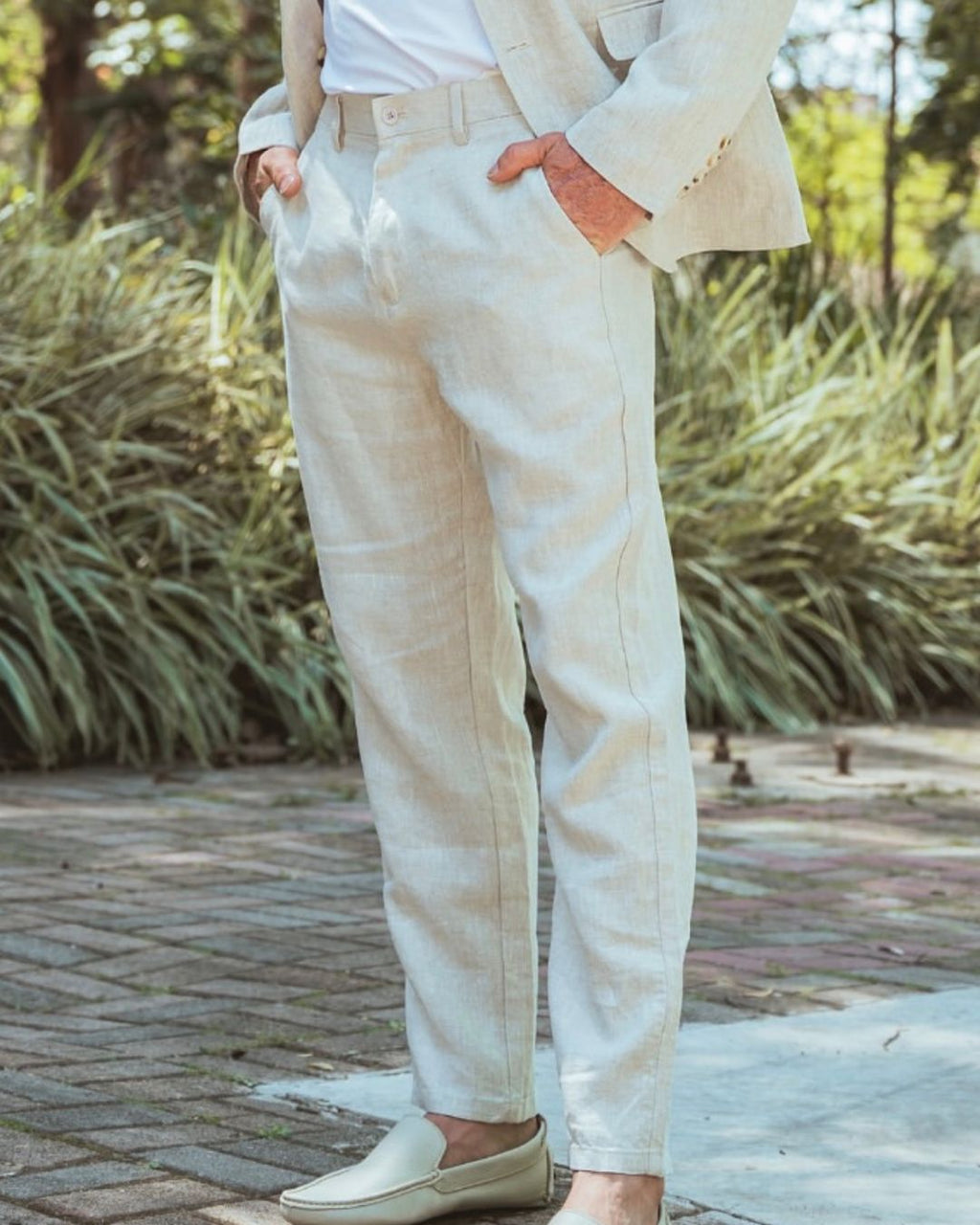 Calça Linho 100%