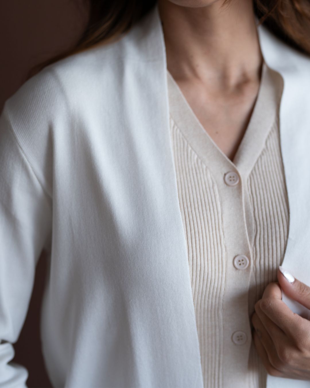 Cardigan Luna (off white)