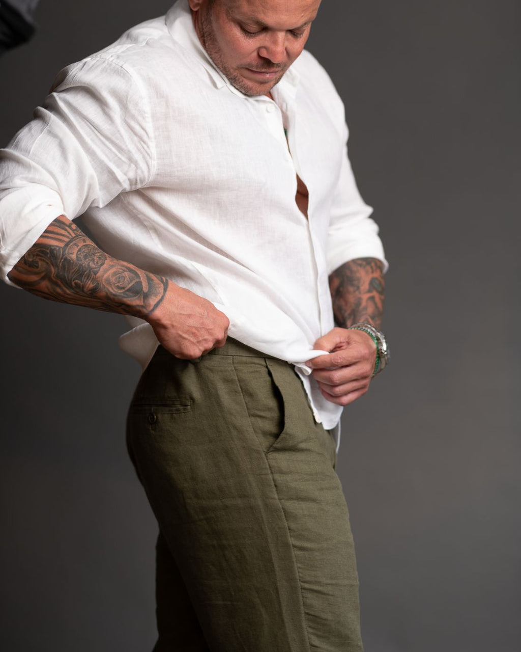 Calça Linho 100%