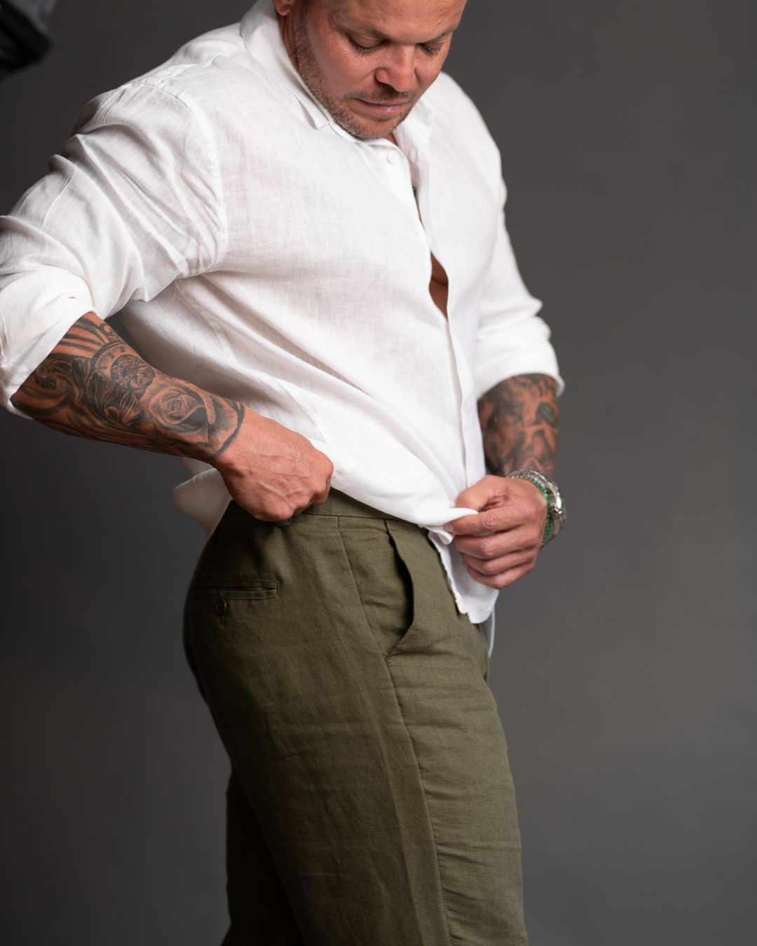 Calça Linho 100%