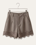 Short Luna Renda Kakhi