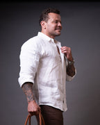 Camisa linho 100%