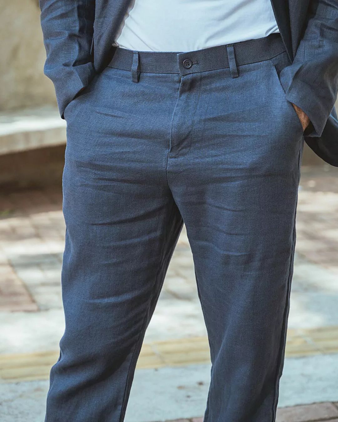 Calça Linho 100%
