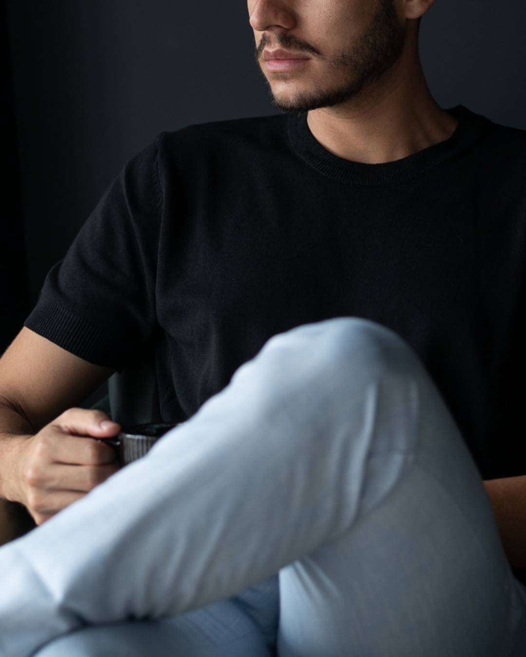 Calça em Linho e viscose