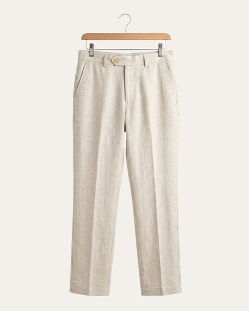 Calça em Linho e Viscose